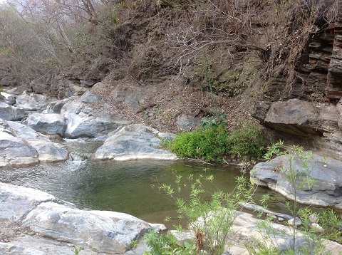 The pool at the 3rd camp