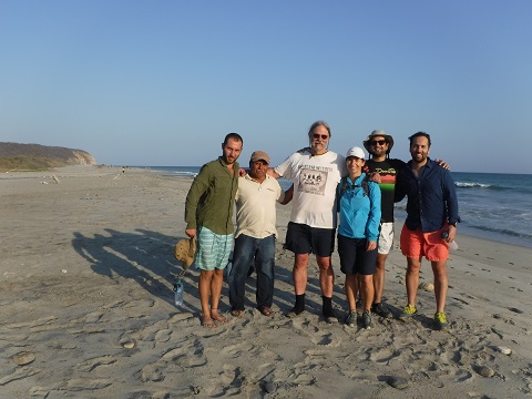 The crew at the Beach