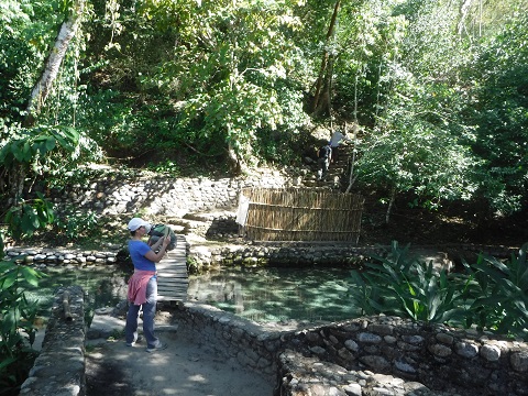 The pools at Yuviaga